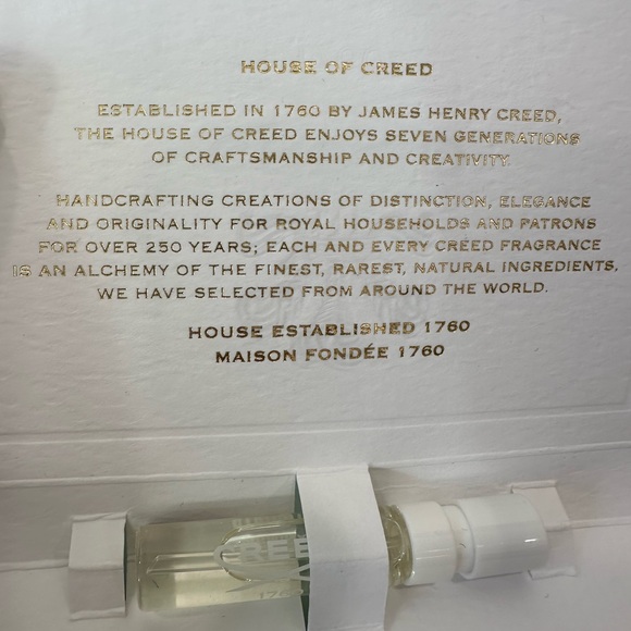 NEW Authentic CREED - Carmina - Sample 1.5ml - Made in France - Picture 6 of 7